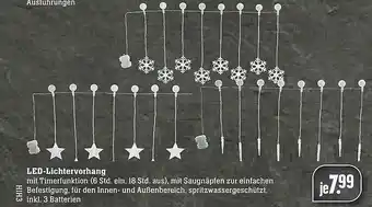 Edeka Led-lichtervorhang Angebot