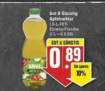 Edeka Gut & Günstig Apfelnektar Angebot