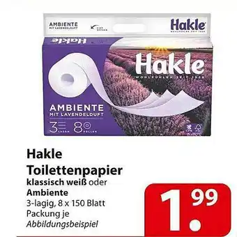 Famila Nord Ost Hakle Toilettenpapier Angebot