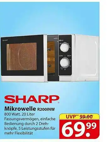 Famila Nord Ost Sharp Mikrowelle R200inw Angebot