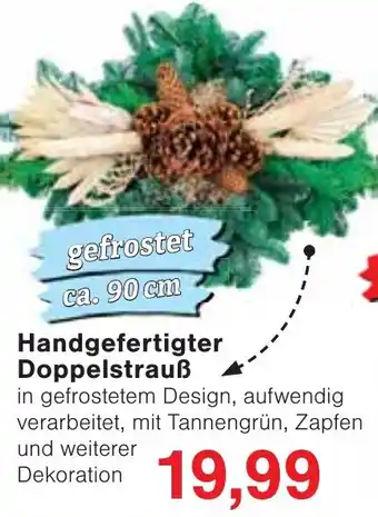 Jawoll Handgefertigter Doppelstrauß Angebot