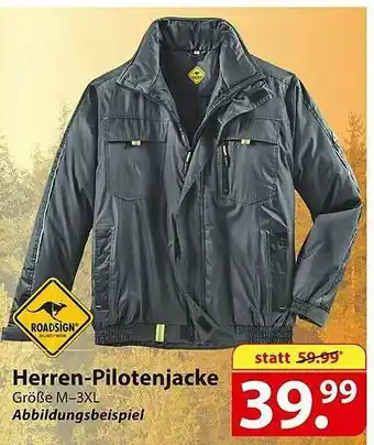 Famila Nord Ost Herren-pilotenjacke Roadsign Angebot