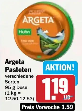 Hit Argeta Pasteten Angebot