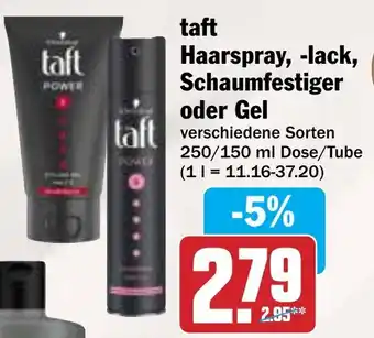 Hit taft Haarspray, -lack, Schaumfestiger oder Gel Angebot