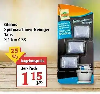 Globus Globus Spülmaschinen-reiniger Tabs Angebot