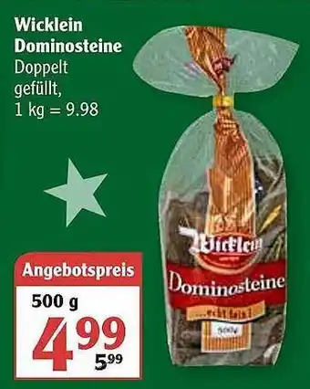 Globus Wicklein Dominosteine Angebot