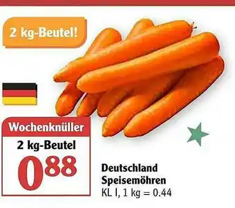 Globus Deutschland Speisemöhren Angebot