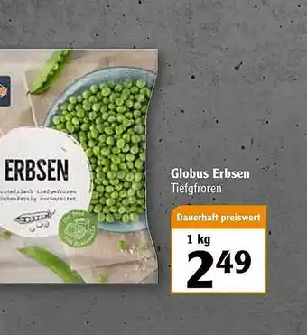 Globus Glubus Erbsen Angebot