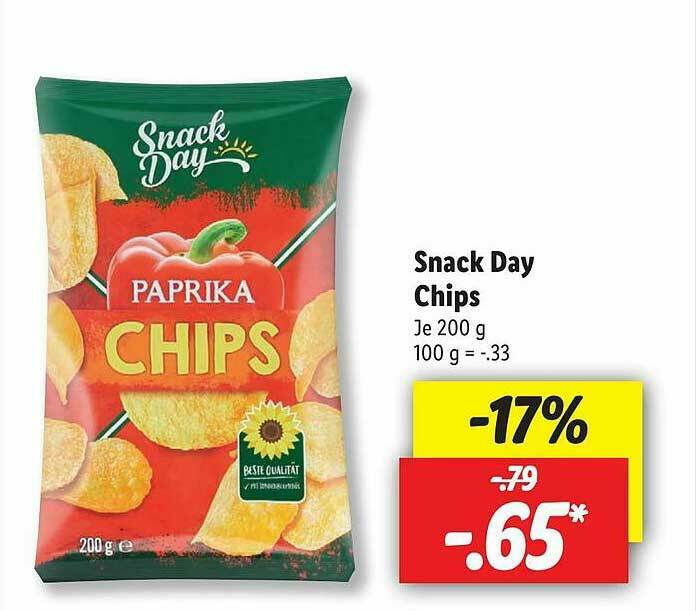 Snack Day Chips Angebot bei Lidl