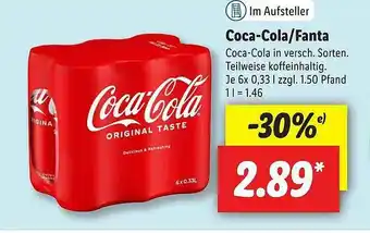 Lidl Coca-cola Oder Fanta Angebot