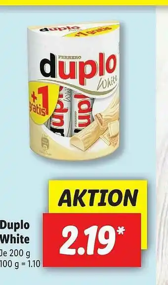 Lidl Duplo White Angebot