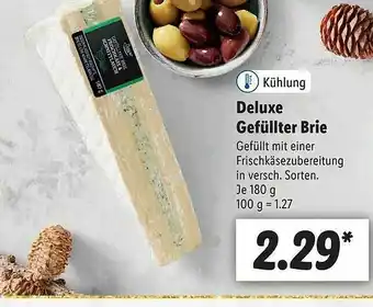 Lidl Deluxe Gefüllter Brie Angebot