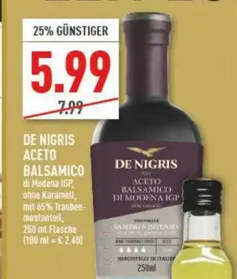 Marktkauf De Nigris Aceto Balsamico Angebot