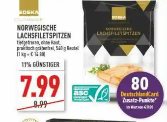 Marktkauf Norwegische Lachsfiletspitzen Edeka Angebot