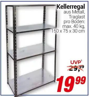 CENTERSHOP Kellerregal Angebot