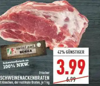 Marktkauf Schweinenackenbraten Meinland Edeka Angebot