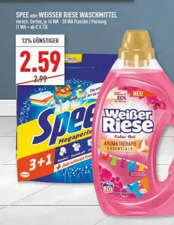 Marktkauf Spee Oder Weißer Riese Waschmittel Angebot