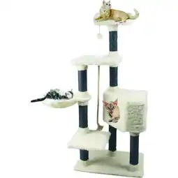 Netto Marken-Discount Heim Kratzbaum White Cat 2 Angebot