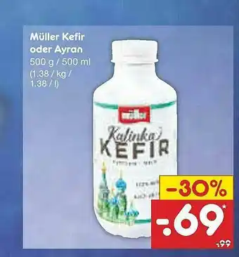 Netto Marken-Discount Müller Kefir Oder Ayran Angebot