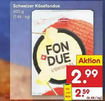 Netto Marken-Discount Schweizer Käsefondue Angebot