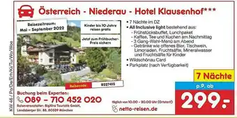 Netto Marken-Discount österreich - Niederau - Hotel Klausenhof Angebot