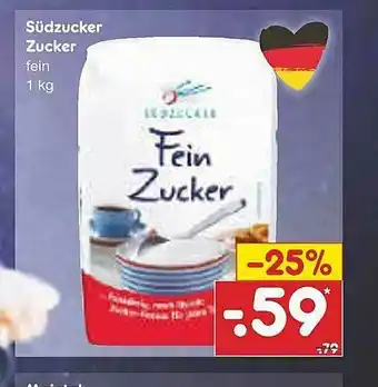 Netto Marken-Discount Südzucker Fein Zucker Angebot