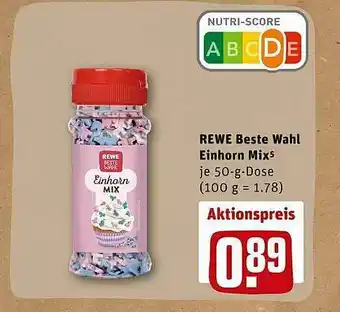 REWE Rewe Bese Wahl Einhorn Mix Angebot