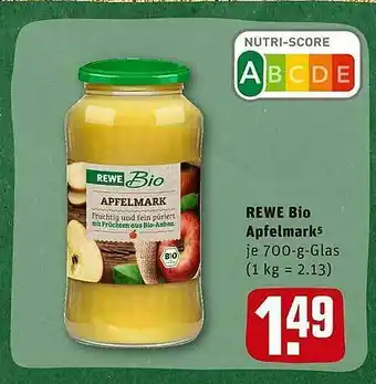 REWE Rewe Bio Apfelmark Angebot