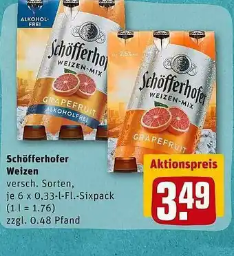 REWE Schöffehofer Weizen Angebot