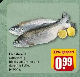 REWE Lachsforelle Angebot