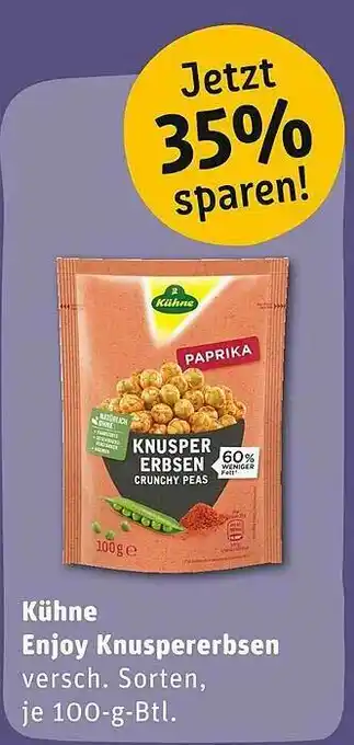 REWE Kühne Enjoy Knuspererbsen Angebot