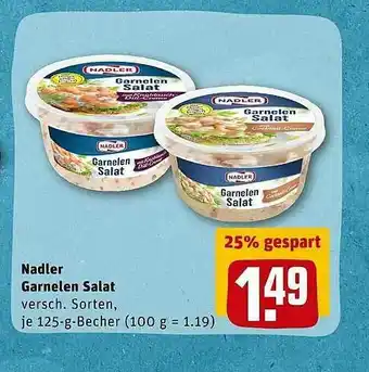 REWE Nadler Garnelen Salat Angebot