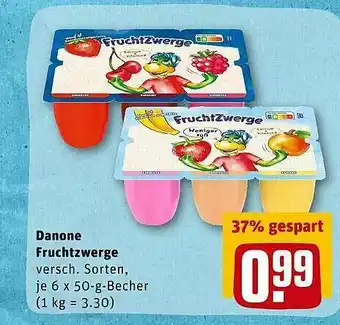 REWE Danone Fruchtzwerge Angebot