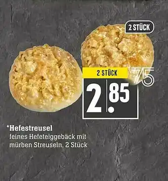 Scheck-in-Center Hefestreusel Angebot