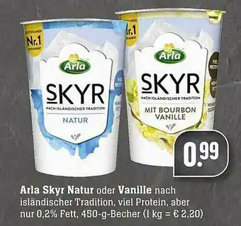 Scheck-in-Center Arla Skyr Natur Oder Vanille Angebot