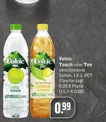 Scheck-in-Center Volvic Touch Oder Tee Angebot