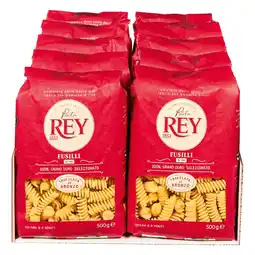 Netto Marken-Discount Pasta Rey Bronzepasta Fusilli 500 g, 10er Pack Angebot