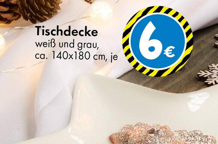Tischdecke Angebot bei TEDi