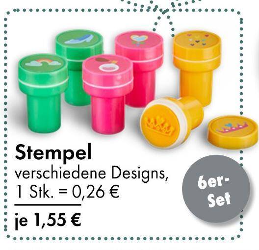 Stempel Angebot bei TEDi