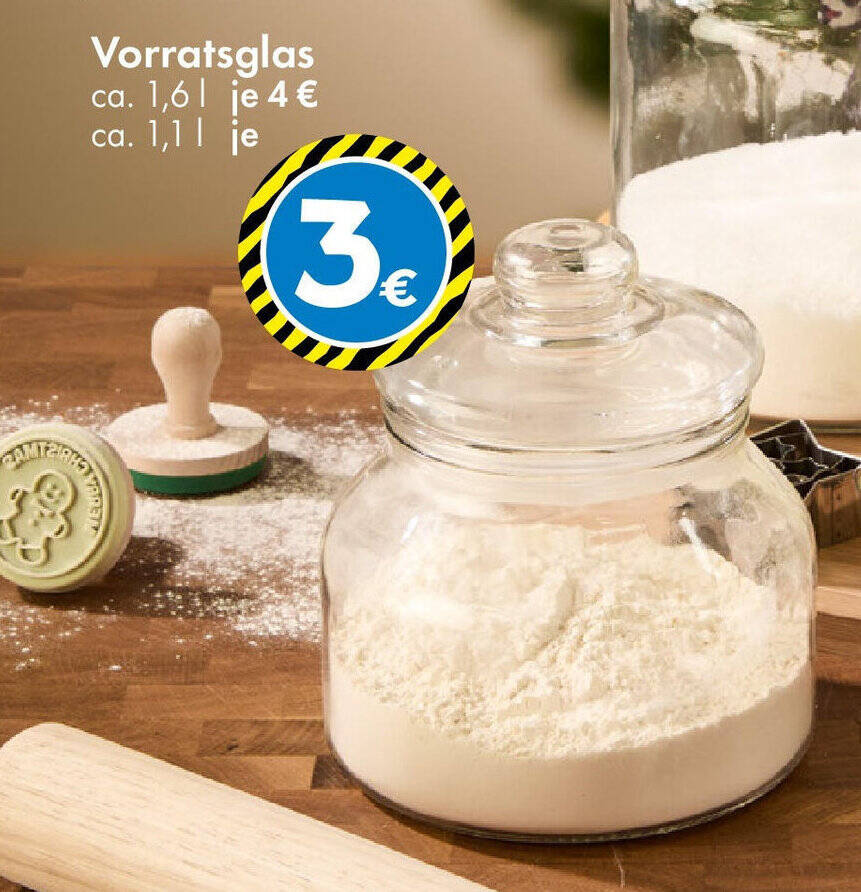 Vorratsglas Angebot bei TEDi