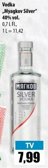 Mix Markt Vodka Myagkov Silver 0,7L Angebot