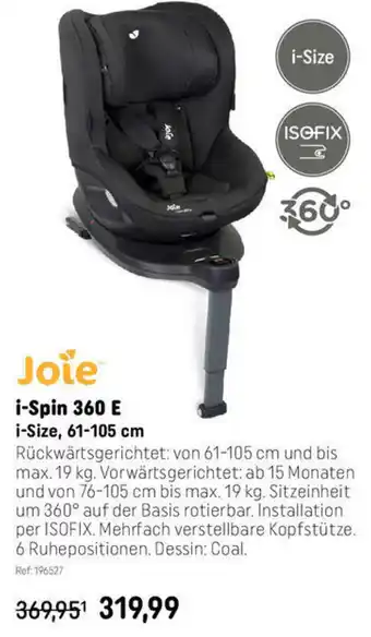 Smyths Toys Joie i-Spin 360 E i-Size, 61-105 cm Angebot