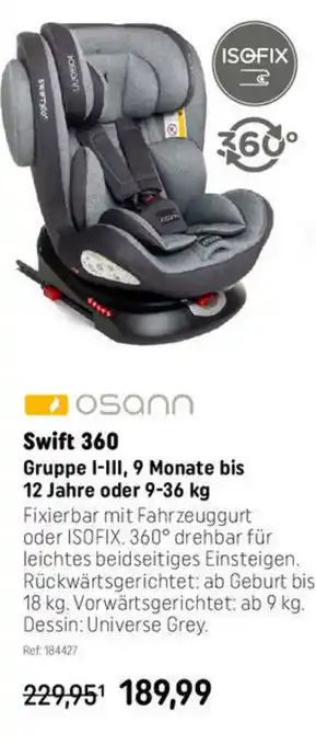 Smyths Toys Osann Swift 360 Angebot