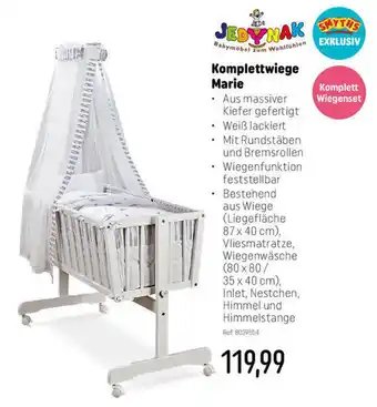 Smyths Toys Komplettwiege Marie Angebot