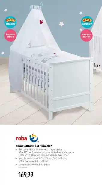 Smyths Toys Roba Komplettbett Set Giraffe Angebot