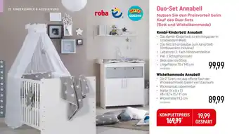 Smyths Toys Kombi Kinderbett Annabell oder Wickelkommode Annabell Angebot