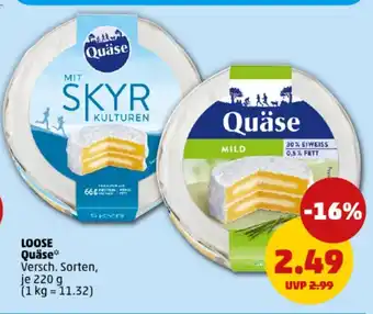 PENNY LOOSE Quäse Angebot