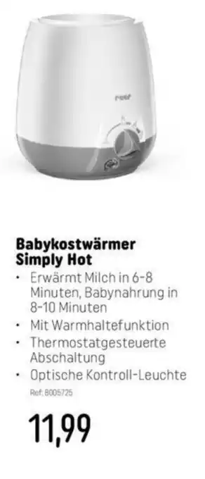 Smyths Toys Babykostwärmer Simply Hot Angebot