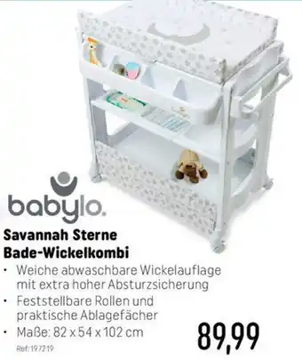 Smyths Toys Babylo Savannah Sterne Bade Wickelkombi Angebot