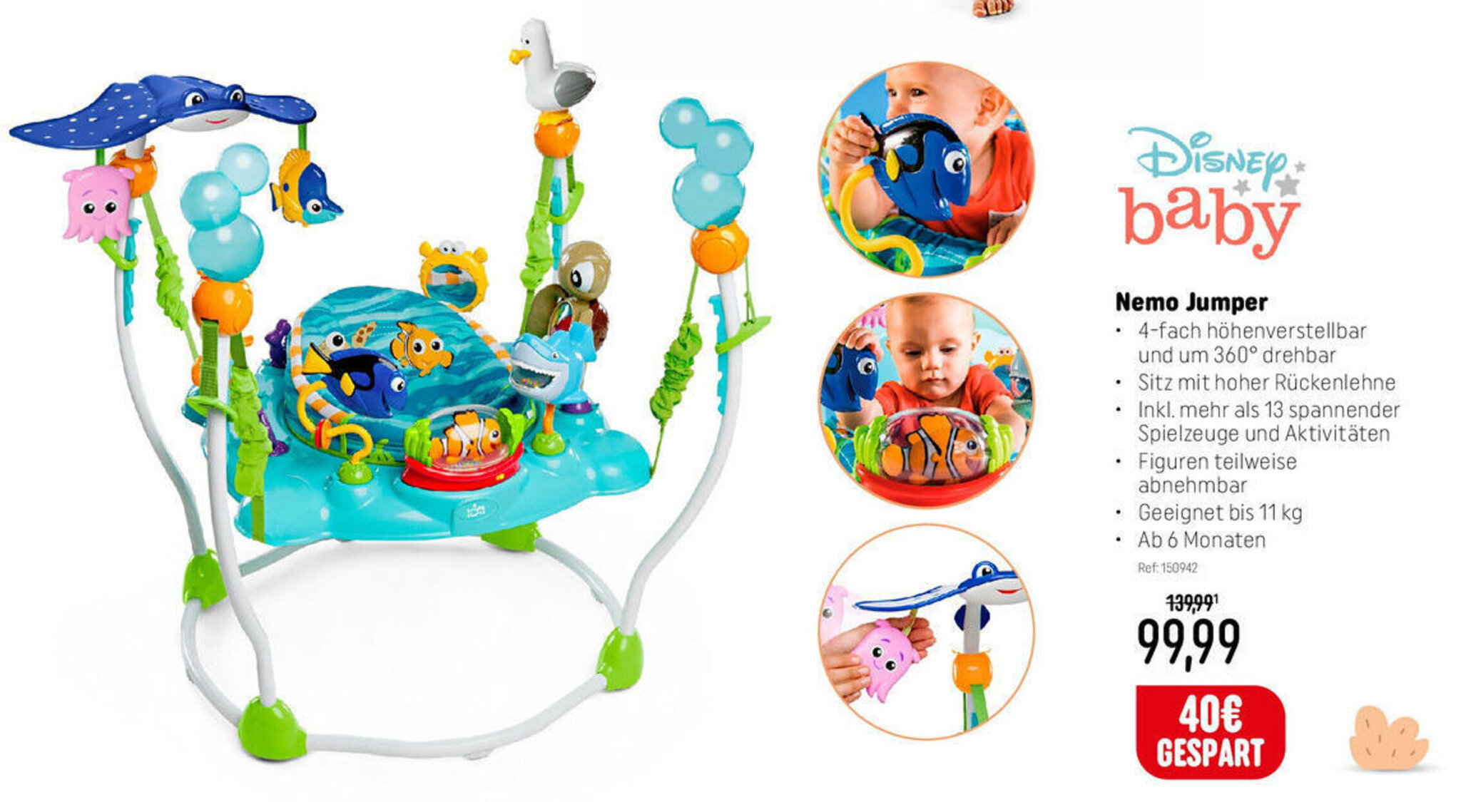 Disney Baby Nemo Jumper Angebot bei Smyths Toys